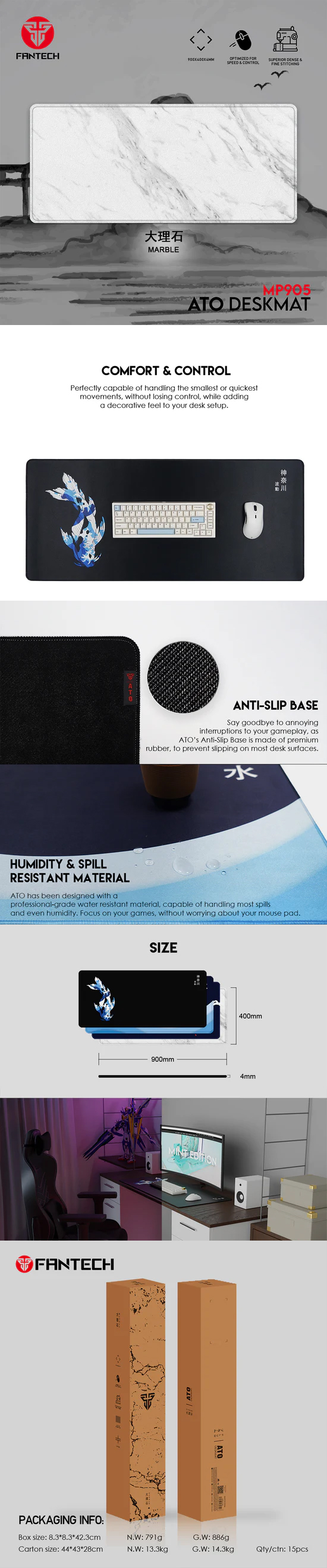 Mouse-Pads-Fantech-ATO-MP905-Anti-Slip-Premium-Mouse-Pad-Marble-Limited-Edition-MPFTMP905MA-1