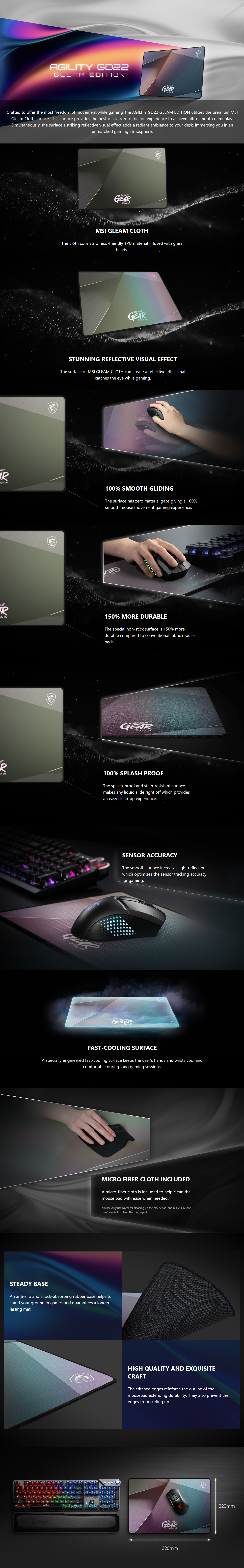 Mouse-Pads-MSI-Agility-GD22-Gleam-Edition-Gaming-Mousepad-AGILITY-GD22-GLEAM-EDITION-1