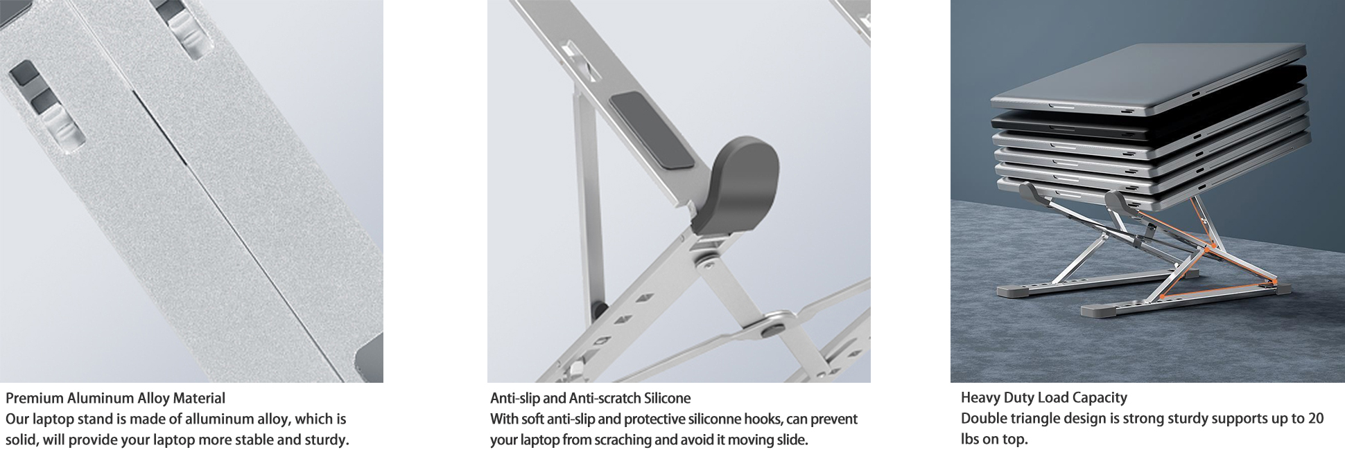 Laptop-Accessories-Portable-Foldable-Laptop-Stand-for-Desk-Height-Angle-Adjustable-Laptop-Holder-Aluminum-alloy-Laptop-Riser-Double-Triangle-Stable-Anti-sway-Ergonomic-16