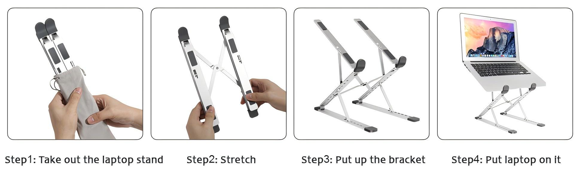 Laptop-Accessories-Portable-Foldable-Laptop-Stand-for-Desk-Height-Angle-Adjustable-Laptop-Holder-Aluminum-alloy-Laptop-Riser-Double-Triangle-Stable-Anti-sway-Ergonomic-19