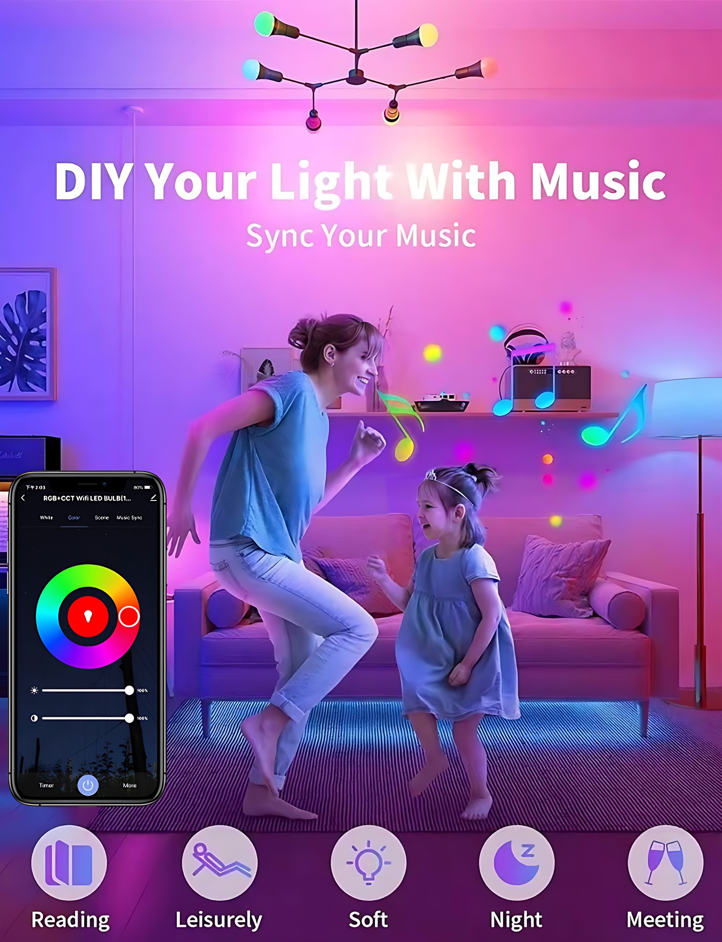 LED-Lights-Smart-Light-Bulbs-WiFi-BT-LED-Bulb-APP-Control-Dimmable-Multicolor-RGB-CCT-Compatible-with-Alexa-Google-Home-SmartThings-19