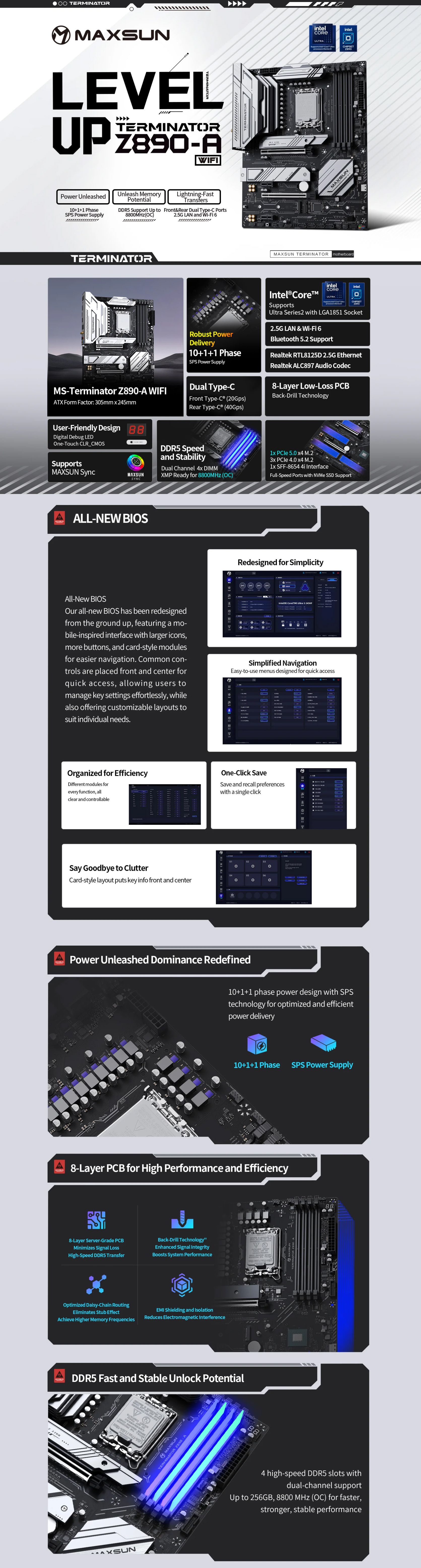 Intel-LGA-1851-MAXSUN-Terminator-Z890-A-WIFI-LGA-1851-ATX-Motherboard-MS-TER-Z890-A-WIFI-1