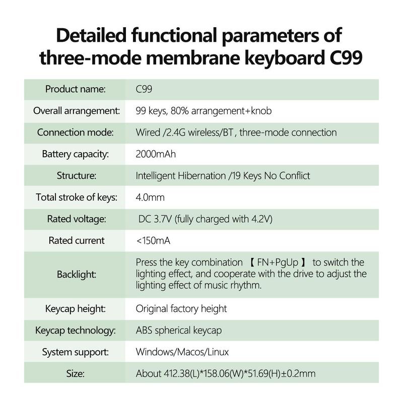 Keyboards-Lenovo-Lecoo-C99-Tri-mode-Silicone-Wireless-Keyboard-Orange-Grey-KM-C99-O-G-1