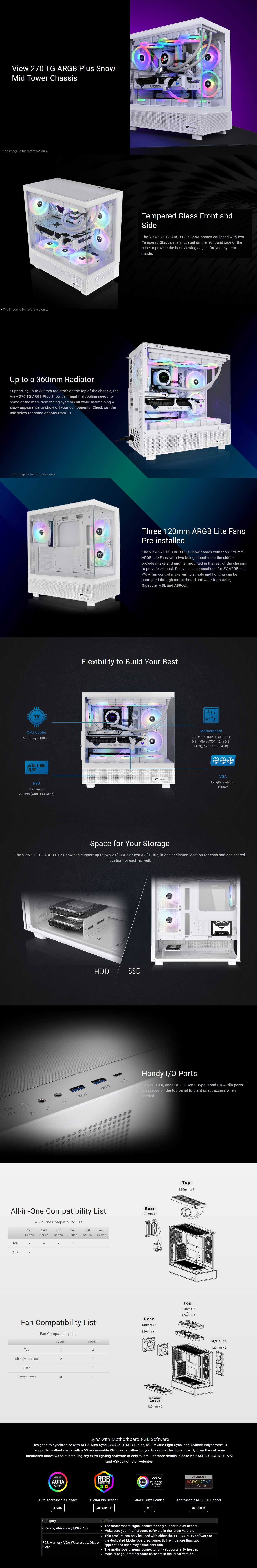 Thermaltake-Cases-Thermaltake-View-270-Plus-TG-ARGB-Mid-Tower-E-ATX-Case-Snow-Edition-CA-1Y7-00M6WN-01-1