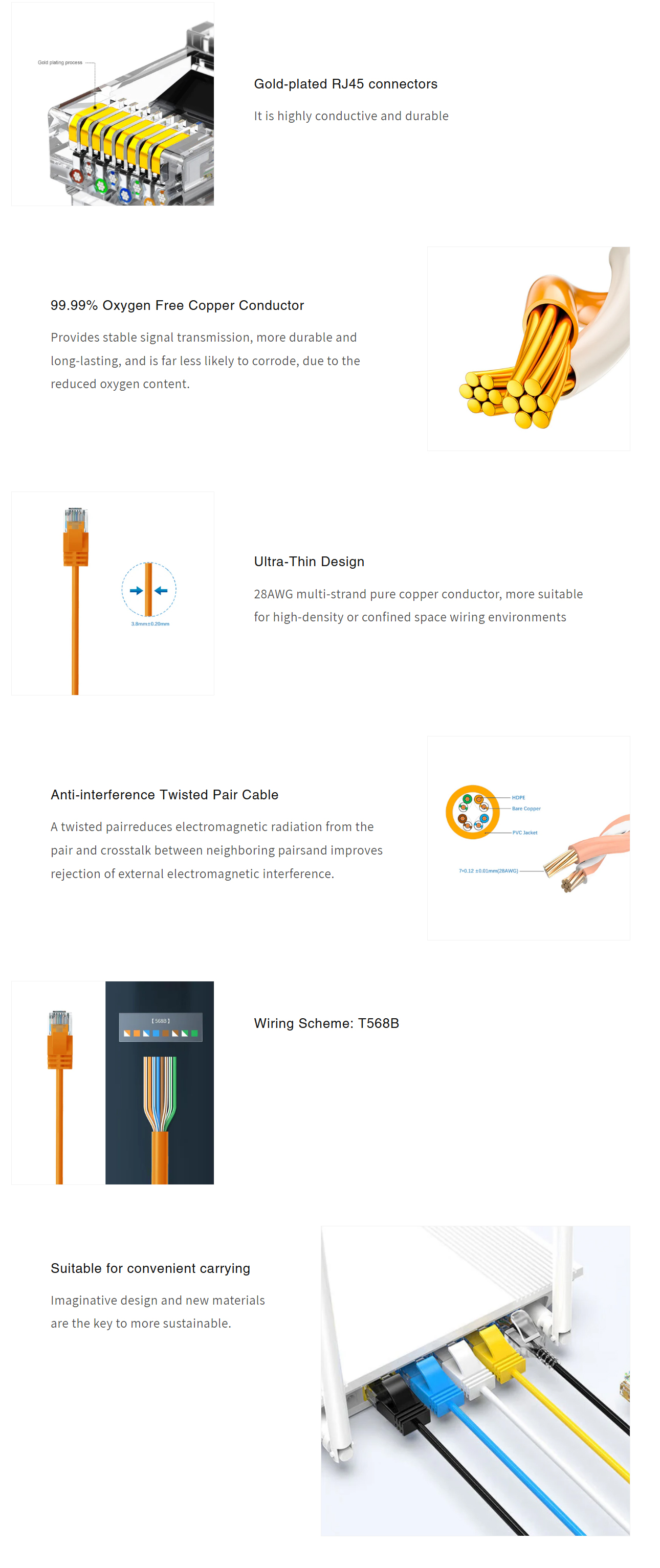 Network-Cables-Cruxtec-Ultra-Thin-CAT6A-U-UTP-Ethernet-Cable-Orange-1m-RF6A-010-OR-1