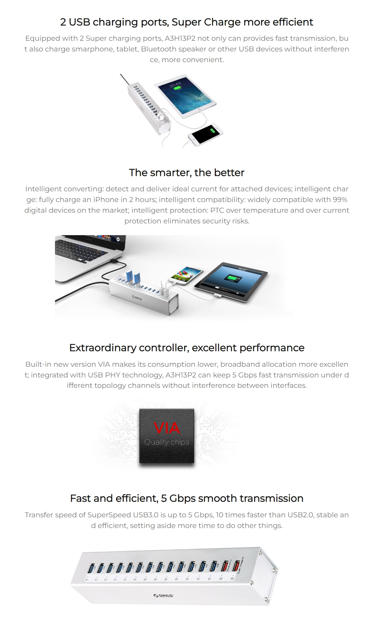 USB-Hubs-Orico-Silver-Aluminium-13-Port-Powered-USB3-Hub-With-Dual-USB-Charge-Ports-2