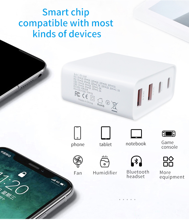 Mobile-Phone-Accessories-SGY-100W-USB-C-Charger-PD-USB-Type-C-Power-Adapter-with-GaN-Tech-Fast-Charger-for-MacBook-Laptops-iPad-iPhone-13-14-Pro-Max-16