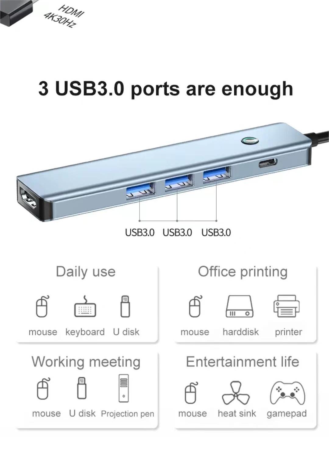 USB-Hubs-USB-C-Hub-5-in-1-Type-C-3-1-To-4K-HDTV-Adapter-with-PD-Card-Reader-Multiport-Hub-Adapter-for-MacBook-Notebook-Laptop-Computer-15