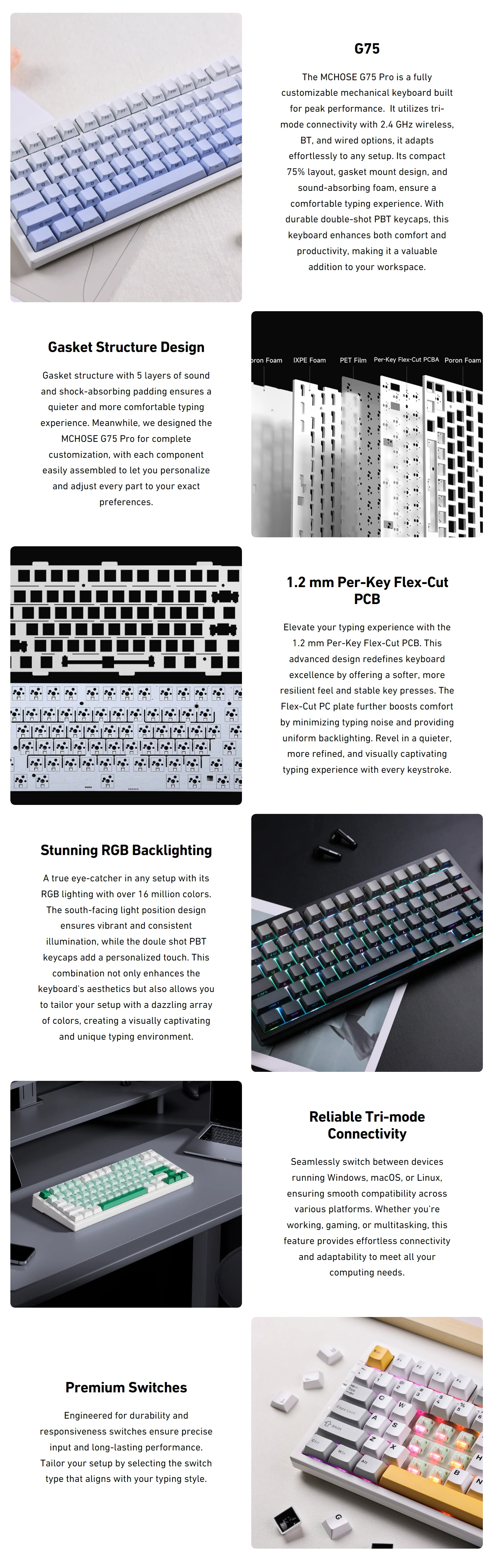 Keyboards-MCHOSE-G75-Pro-75-Layout-Hot-Swap-Wireless-Mechanical-Keyboard-Black-Topographic-Matcha-Latte-Switch-KBMCG7522-1