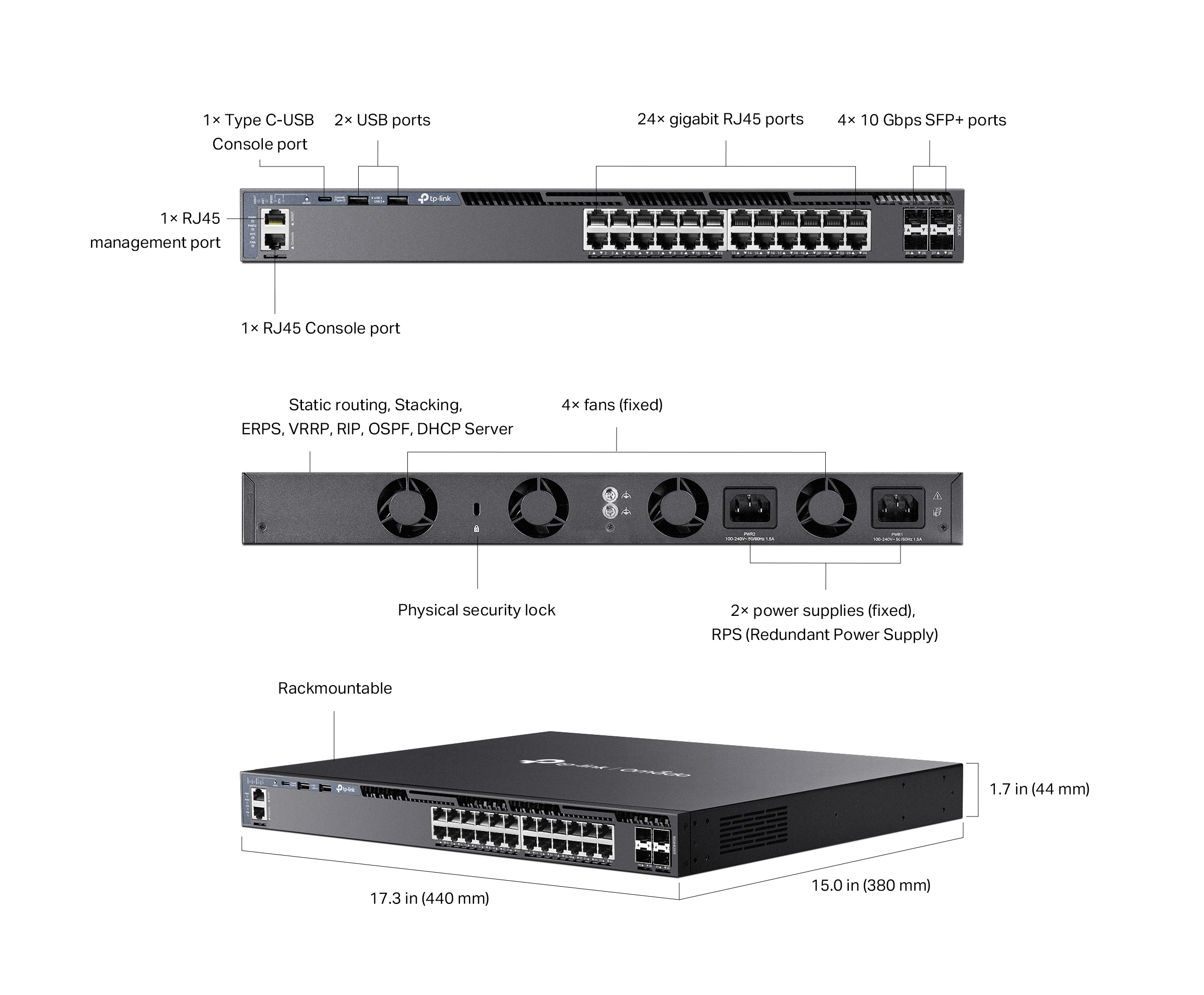 Switches-TP-Link-Omada-24-Port-Gigabit-Stackable-L3-Managed-Switch-with-4-10G-Slots-SG6428X-1