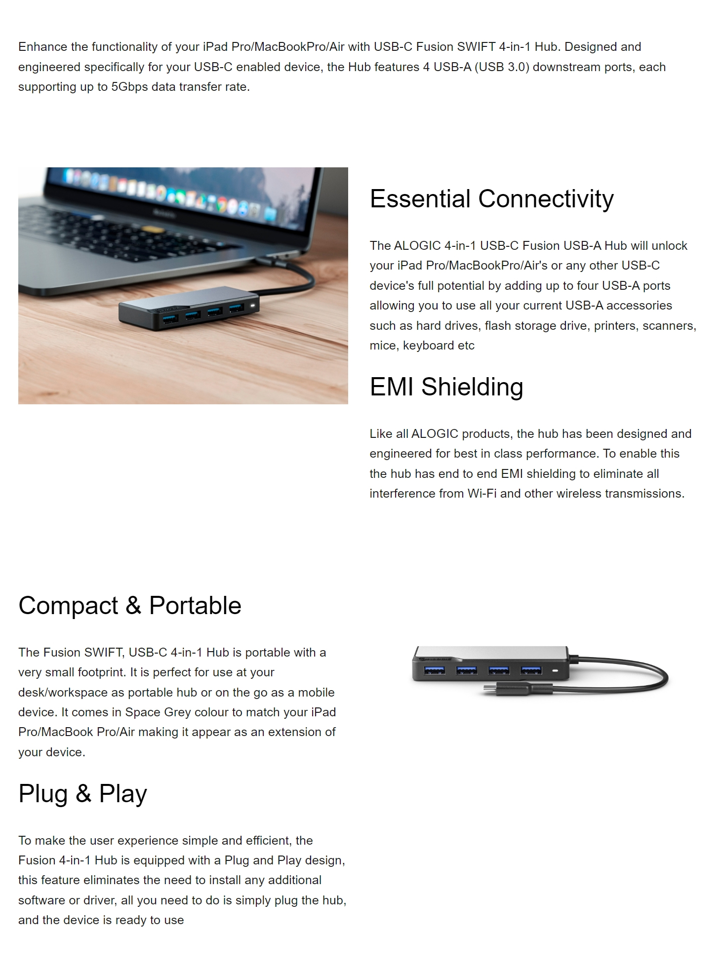 USB-Hubs-Alogic-USB-C-Fusion-Swift-4-in-1-Hub-Space-Grey-UCFUUA-SGR-1