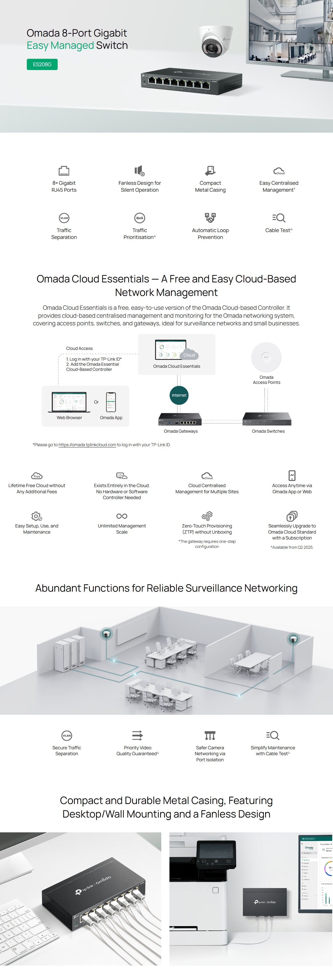 Switches-TP-Link-Omada-8-Port-Gigabit-Easy-Managed-Switch-ES208G-1