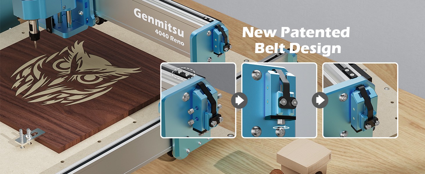 Laser-Engravers-Genmitsu-4040-Reno-CNC-Router-Milling-Machine-for-Woodworking-Acrylic-Cutting-Belt-Driven-Quieter-Movement-Wood-Metal-Carving-Cutter-Engraver-12