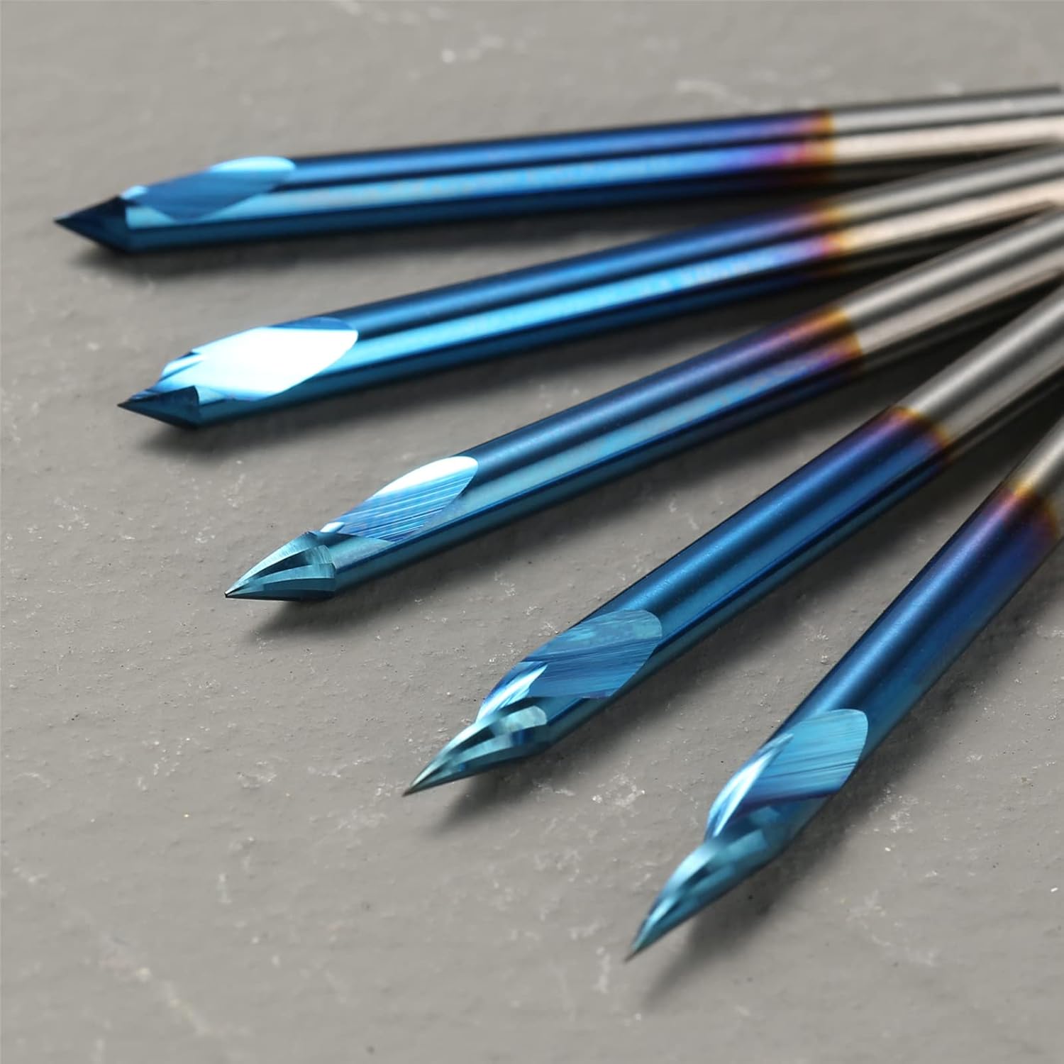 Laser-Engravers-Genmitsu-5PCS-V-Groove-CNC-Router-Bits-Degree-20-30-45-60-1-8-Shank-Nano-Blue-Coating-End-Mills-for-Wood-Carving-Milling-VG05B-11