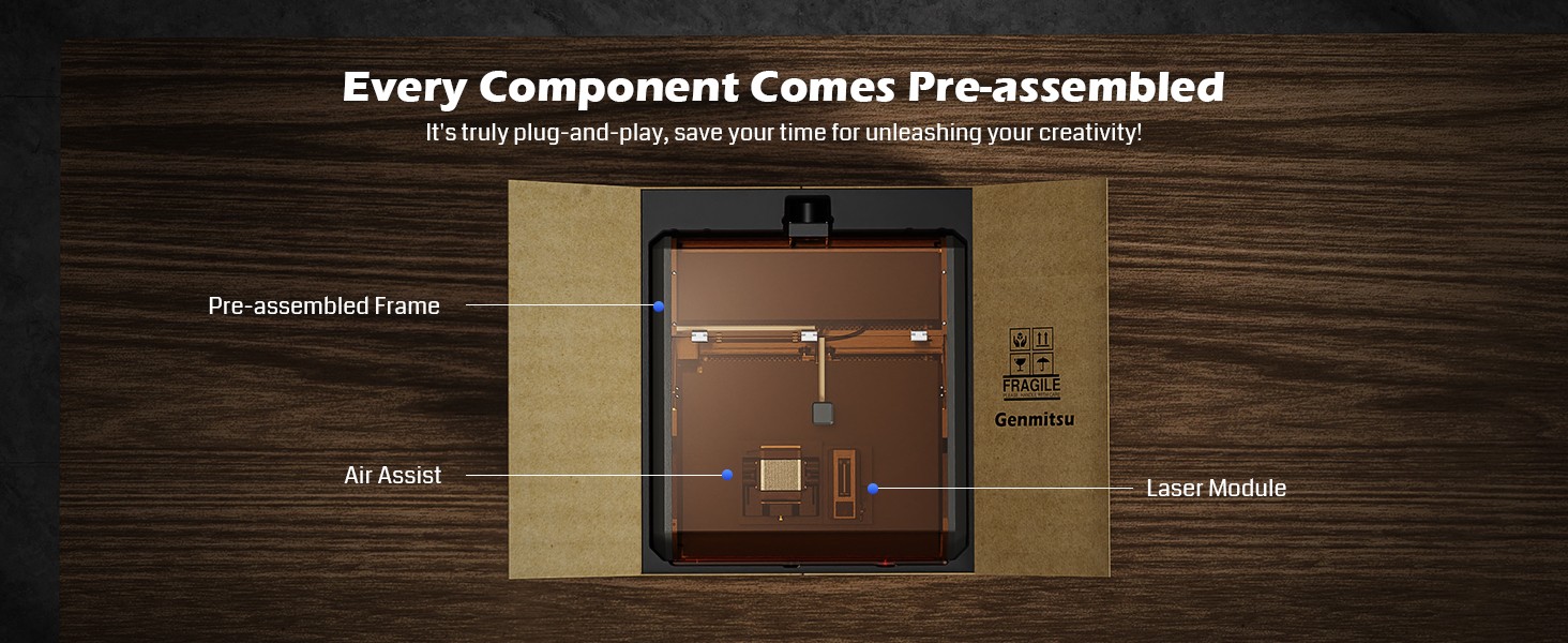 Laser-Engravers-Genmitsu-L8-Laser-Engraver-40000mm-min-All-in-one-Laser-Engraving-Machine-20W-Power-Output-Laser-Cutter-Built-in-Acrylic-Enclosure-with-Vent-42