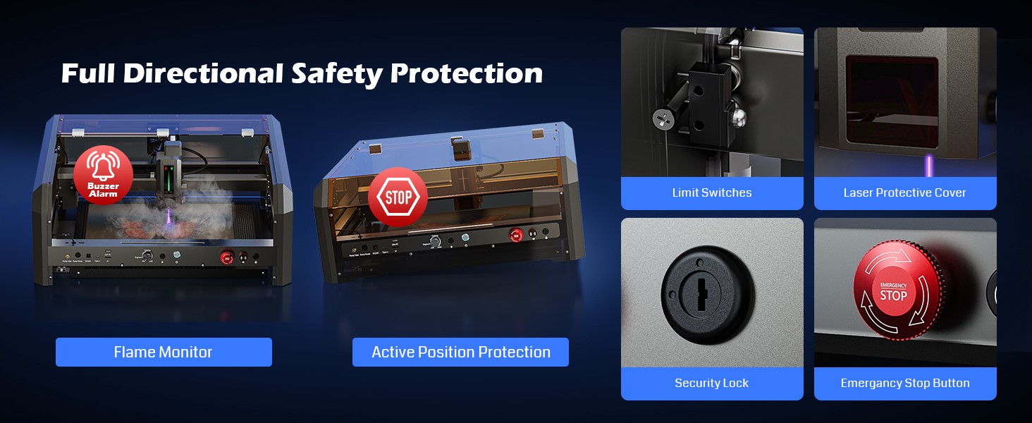 Laser-Engravers-Genmitsu-L8-Laser-Engraver-40W-Power-Output-Laser-Cutter-Built-in-Acrylic-Enclosure-with-Vent-40-000mm-min-All-in-one-Laser-Engraving-Machine-19