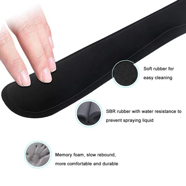 Mouse-Mouse-Pads-Keyboard-Wrist-Rest-Pad-and-Full-Ergonomic-Mouse-Pad-with-Wrist-Support-Included-for-Set-Memory-Foam-Cushion-When-Typing-on-Computer-Mac-Laptop-Black-19