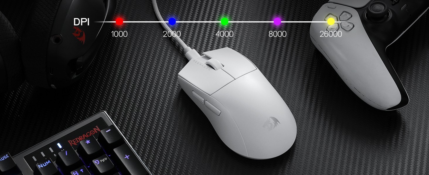 Mouse-Mouse-Pads-Redragon-M996-Wired-8K-Polling-Rate-Gaming-42G-Ultra-Light-26-000-Max-DPI-Gaming-Full-Programmable-Buttons-Mouse-14