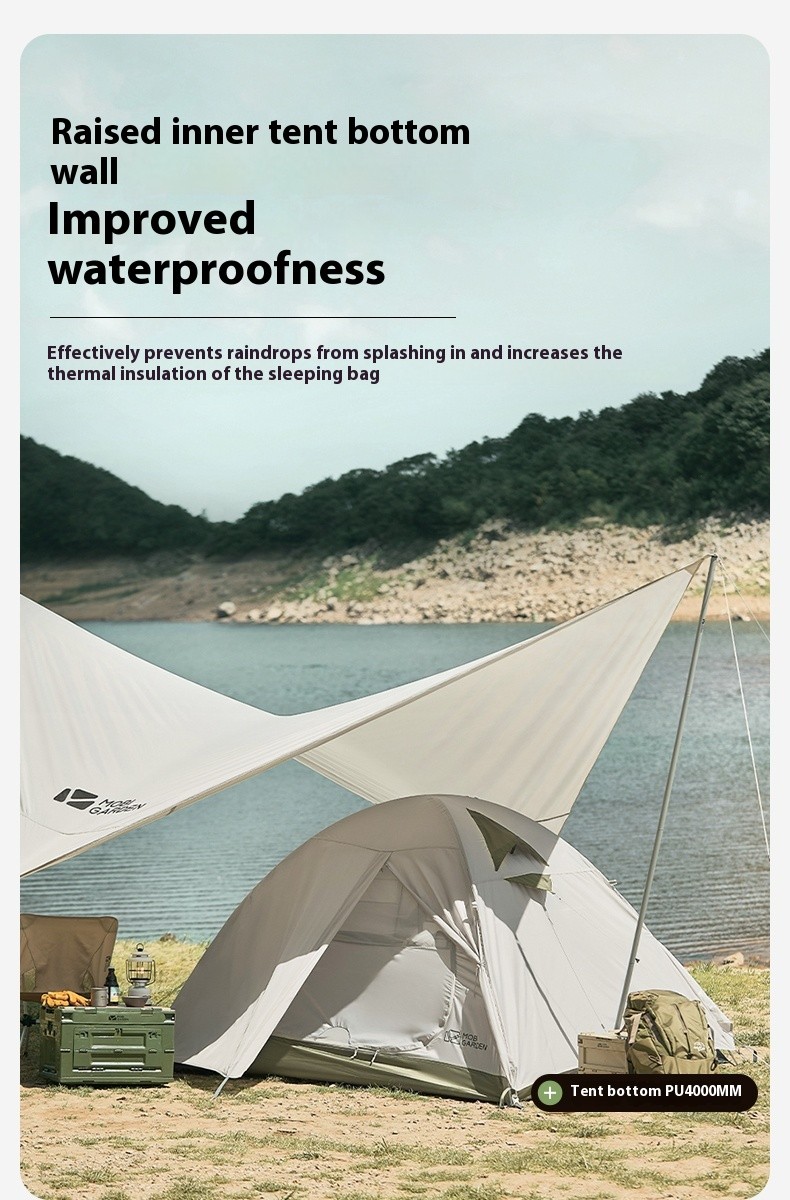 Tent-Mat-MobiGarden-Cold-Mountain-3-Tent-Professional-Stormproof-Shelter-for-Hiking-Mountaineering-Camping-SAND-16