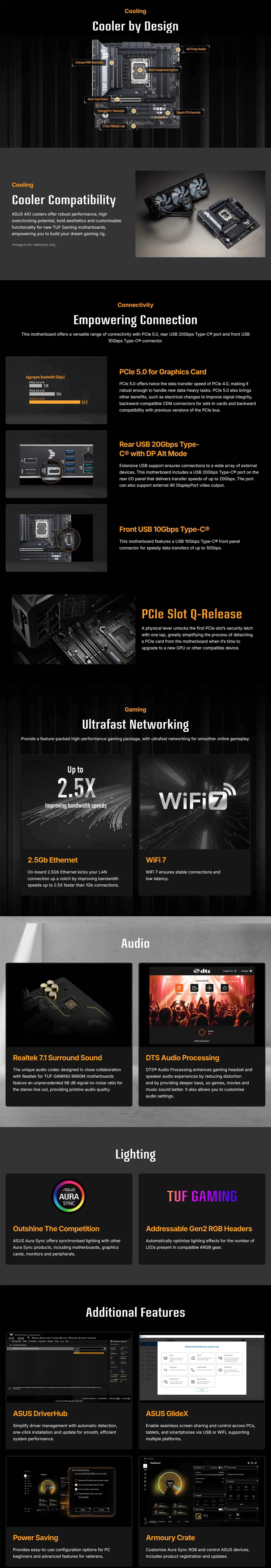 TUF GAMING B860M-PLUS WIFI detail