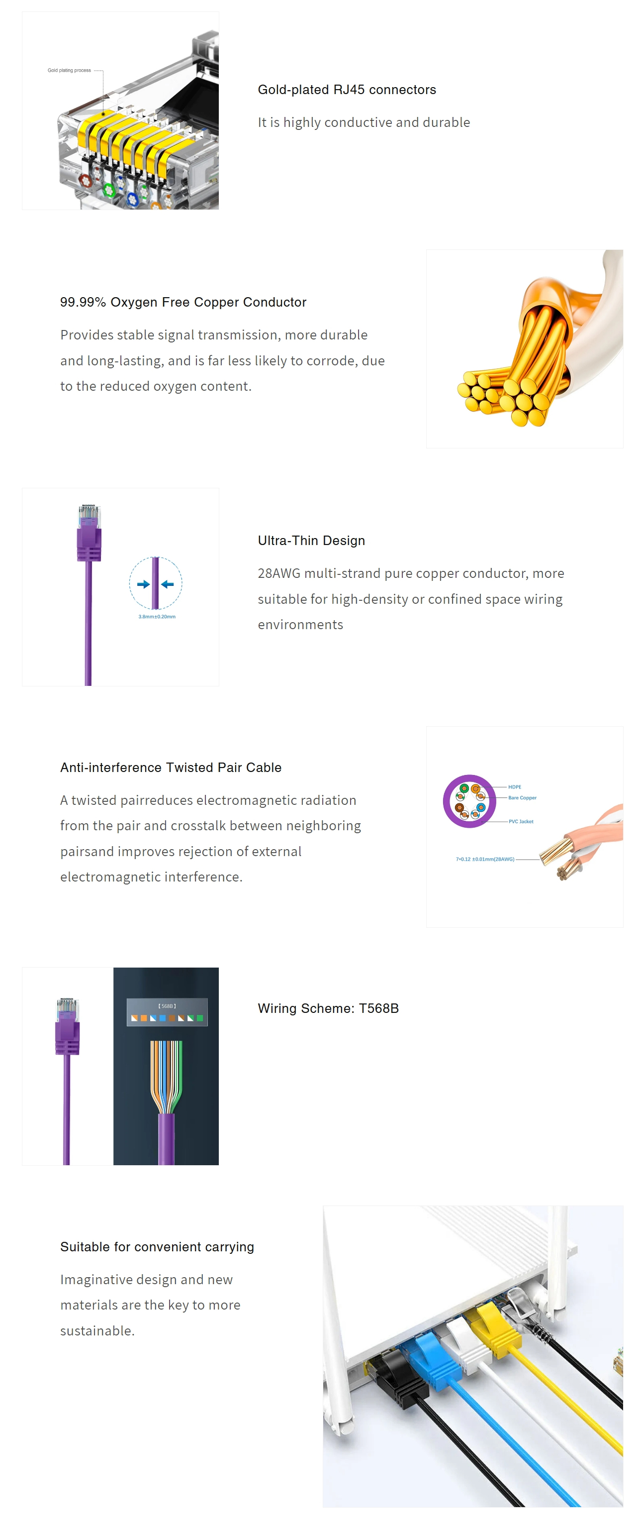 Network-Cables-Cruxtec-Ultra-Thin-CAT6A-UTP-Ethernet-Cable-3m-Purple-RF6A-030-PU-1