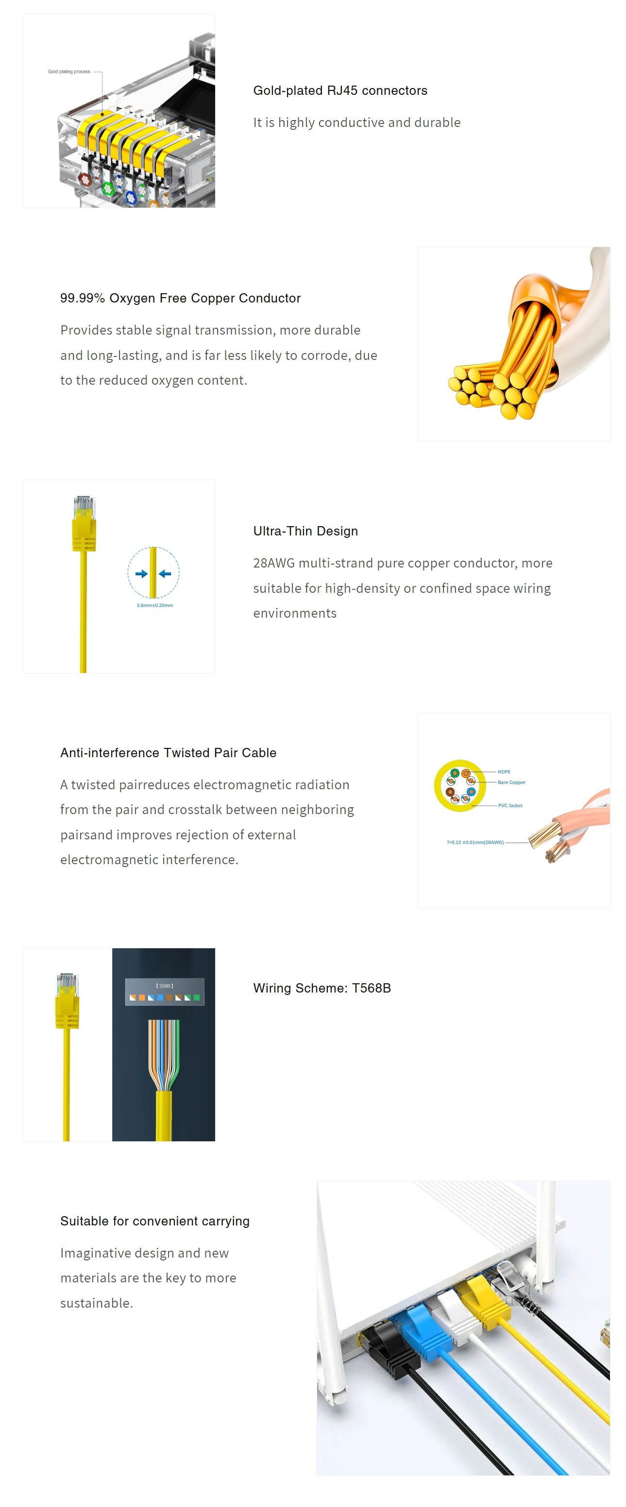 Network-Cables-Cruxtec-Ultra-Thin-CAT6A-UTP-Ethernet-Cable-3m-Yellow-RF6A-030-YE-1