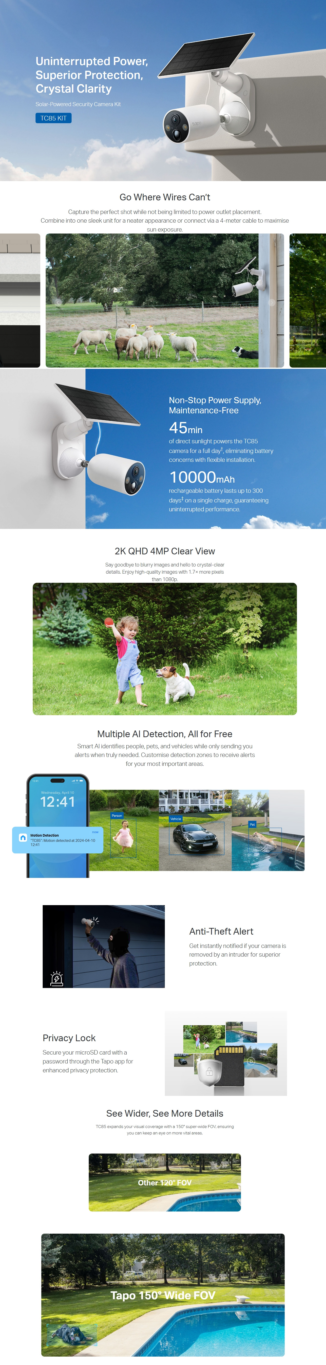 Surveillance-Cameras-TP-Link-Tapo-Solar-Powered-Security-Camera-Kit-TC85-KIT-1