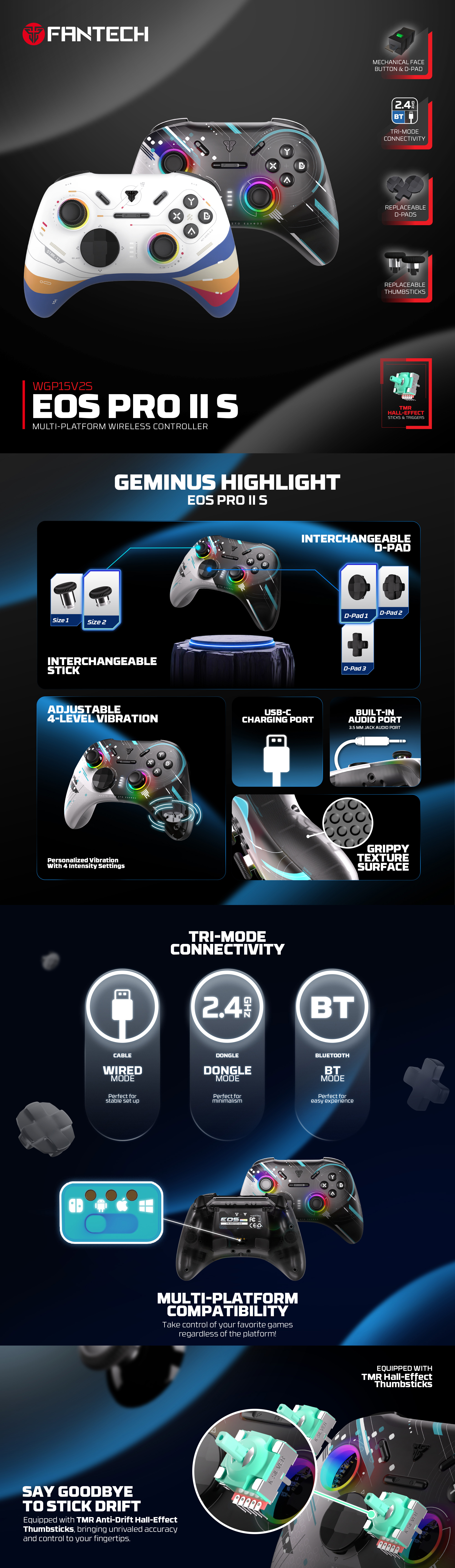 Controllers-Fantech-EOS-PRO-II-S-RGB-Wireless-Gaming-Controller-Black-GAMEWGP15V2SB-1
