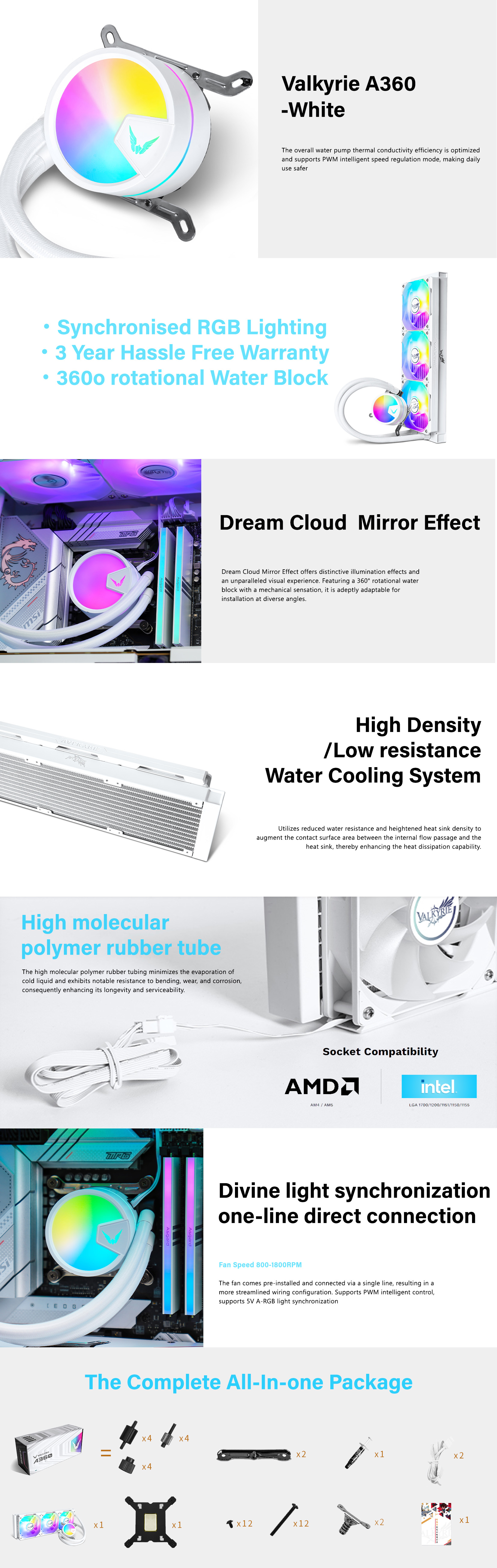 CPU-Cooling-Valkyrie-A360-AIO-Liquid-CPU-Cooler-White-VK-A360-WHITE-1