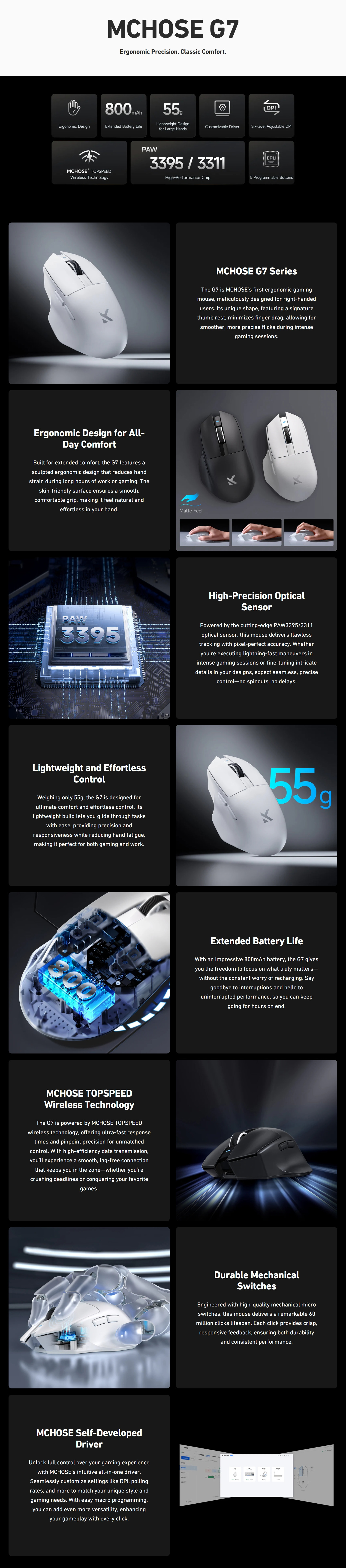 MCHOSE-G7-Lightweight-Ergonomic-Wireless-Mouse-White-MSMCG71-2
