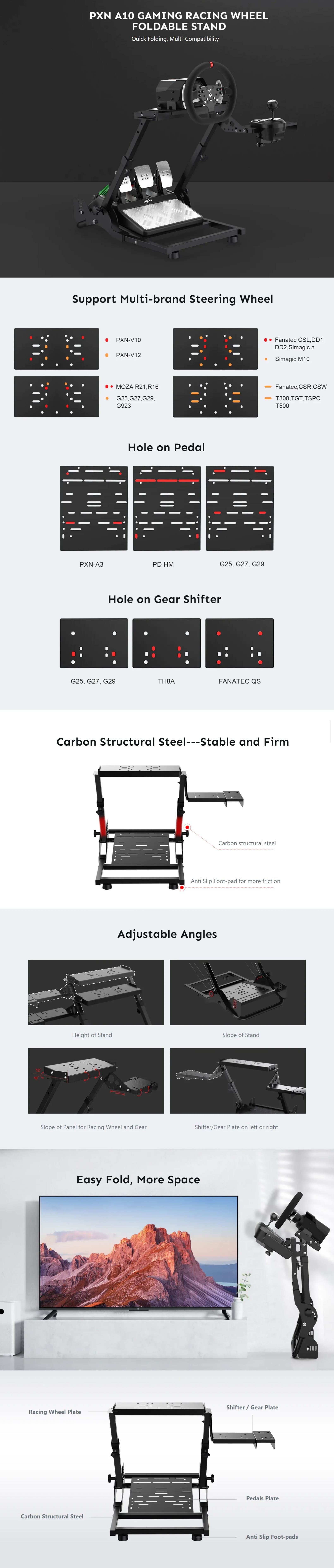 Racing-Wheels-PXN-Adjustable-Racing-Sim-Frame-PXN-A10-1