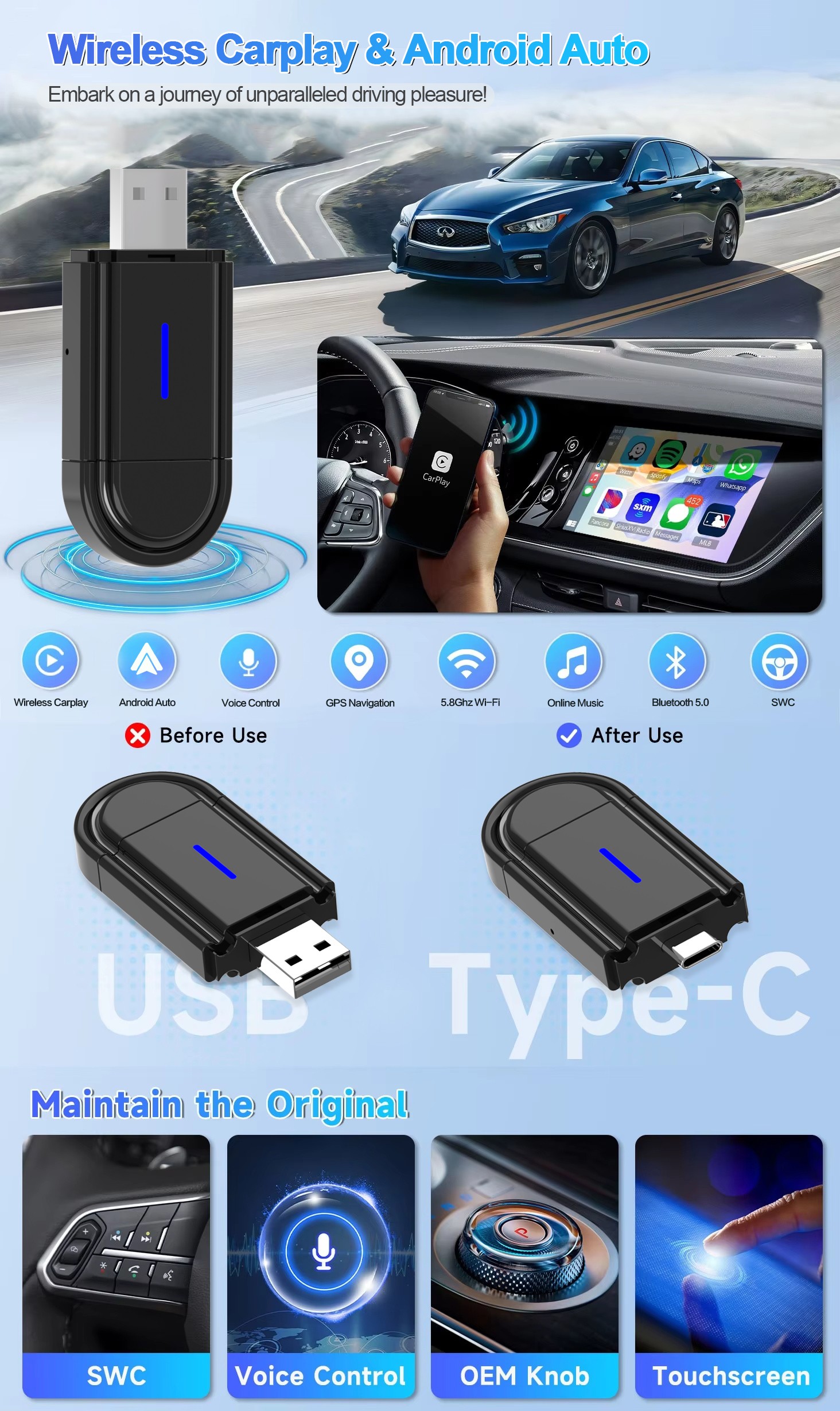 Car-Electronics-Wireless-CarPlay-Adapter-Converts-Your-CarPlay-Original-Wired-CarPlay-into-a-Wireless-System-More-Compact-and-Easy-to-Store-72
