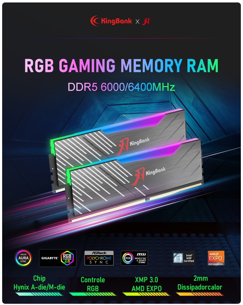 Memory-RAM-KRRB-DDR5-6000MHz-16GB-2-UDIMM-M-Hynix-CL32-Black-RGB-4