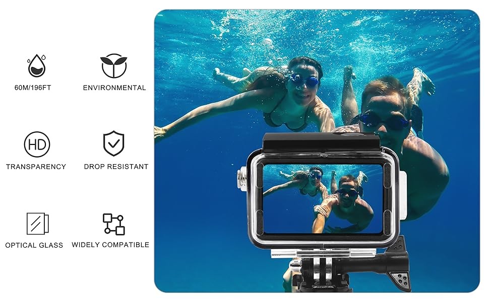 Action-Camera-60M-196FT-Waterproof-Case-for-Go-Pro-Hero-13-Hero-12-Hero-11-Hero-10-Hero-9-Protective-Underwater-Dive-Housing-Shell-black-8