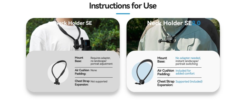 Neck-Mount-with-Air-Cushion-Action-Camera-Chest-Strap-Hand-Free-POV-Vlog-Selfie-Mount-for-GoPro-Hero-13-5-Insta360-X3-X4-Ace-Pro-DJI-Action3-4-5Pro-10
