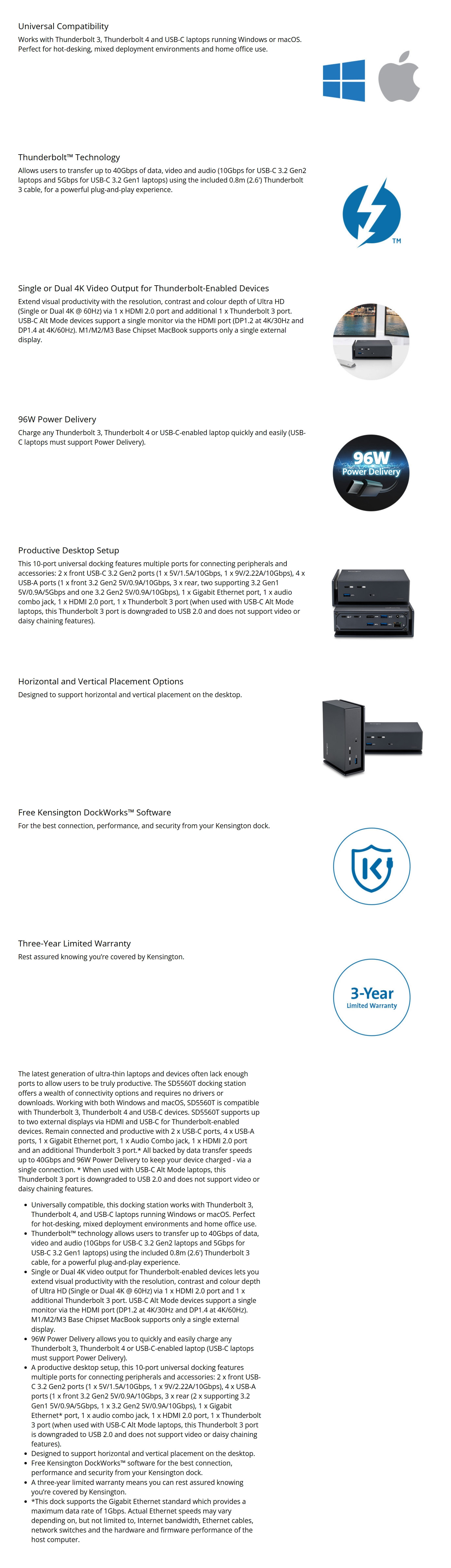 Enclosures-Docking-Kensington-SD5560T-Thunderbolt-3-and-USB-C-Dual-4K-Docking-Station-with-96W-Power-Delivery-K37010AP-1