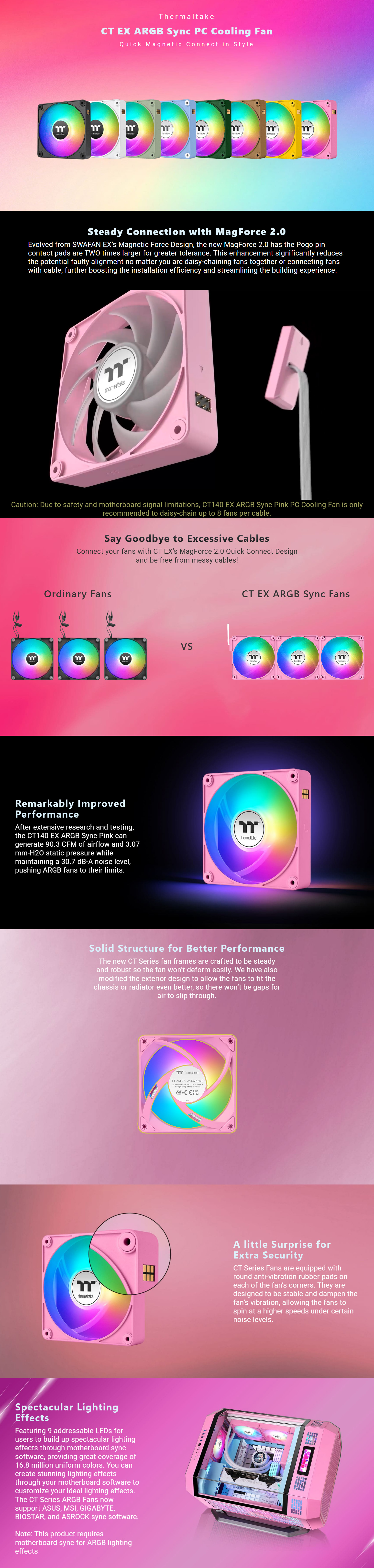 140mm-Case-Fans-Thermaltake-CT140-EX-ARGB-Standard-Blades-140mm-PWM-Pink-Fan-3-Pack-CL-F221-PL14PK-A-1