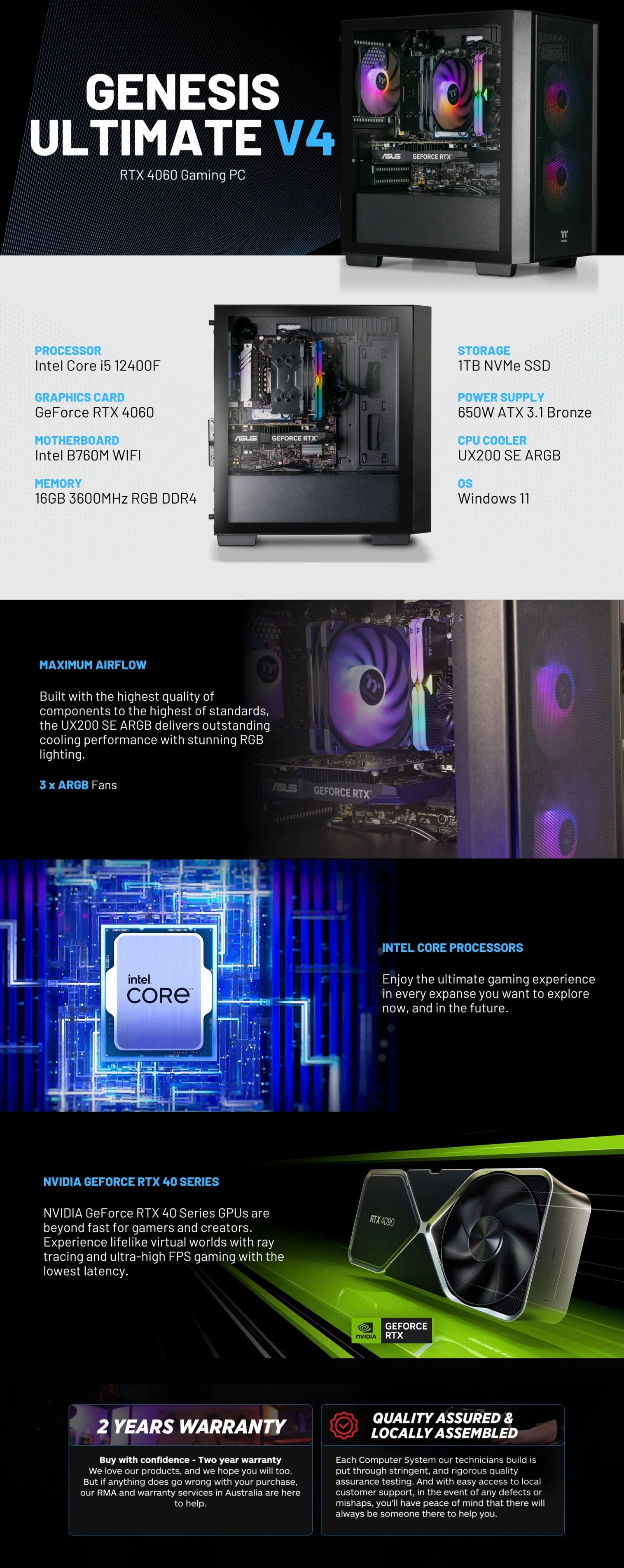 Branded-Gaming-PCs-Thermaltake-Genesis-Ultimate-V4-i5-12400F-RTX-4060-1TB-SSD-8GB-RAM-W11H-Gaming-Desktop-PC-Black-CA-4Y1-00D1WA-04-1