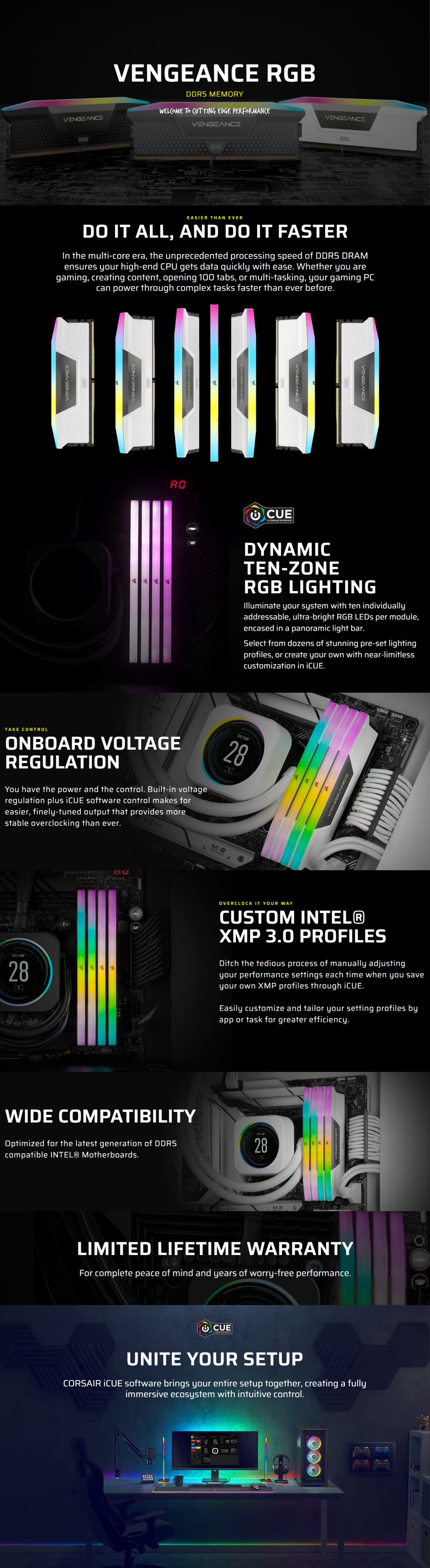 Corsair-64GB-2x32GB-CMH64GX5M2B5600C40-Vengeance-RGB-CL40-5600MHz-DDR5-RAM-Black-10