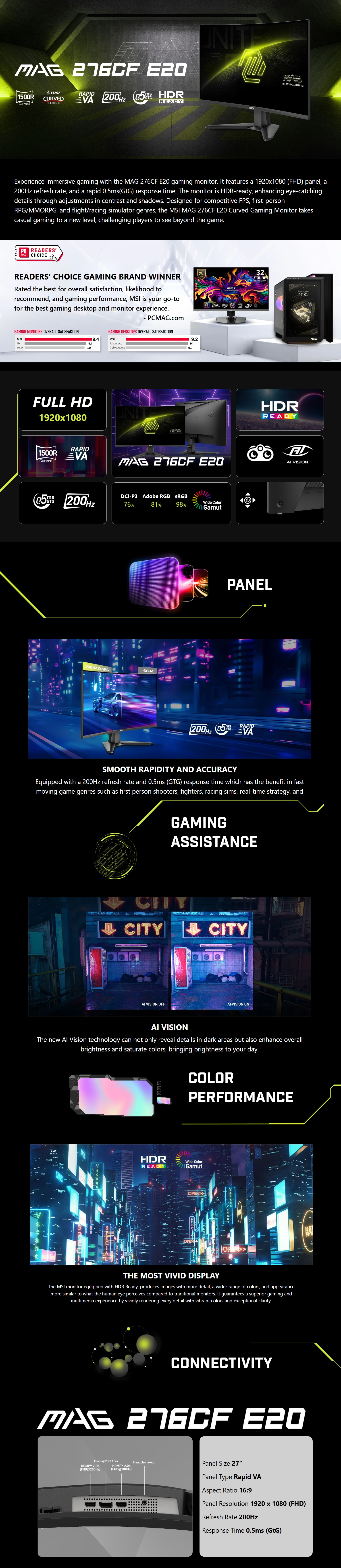 Monitors-MSI-MAG-276CF-E20-27in-FHD-Rapid-VA-200Hz-Adaptive-Sync-Curved-Gaming-Monitor-MAG-276CF-E20-1