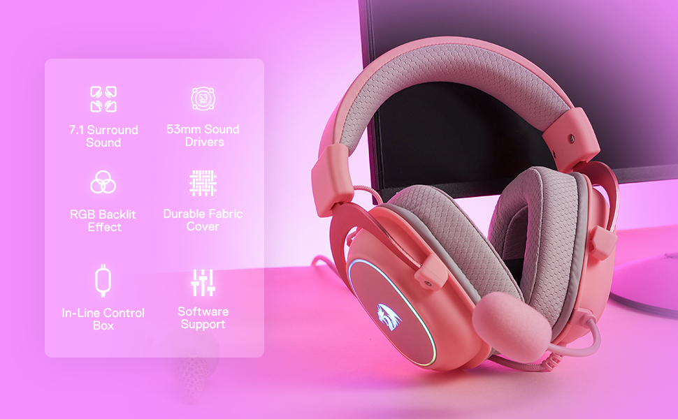 Headphones-Redragon-H510-Zeus-X-RGB-Pink-USB-Wired-Gaming-Headphone-Headset-7-1-Surround-Sound-53MM-Audio-Drivers-in-Memory-Foam-Ear-Pads-15