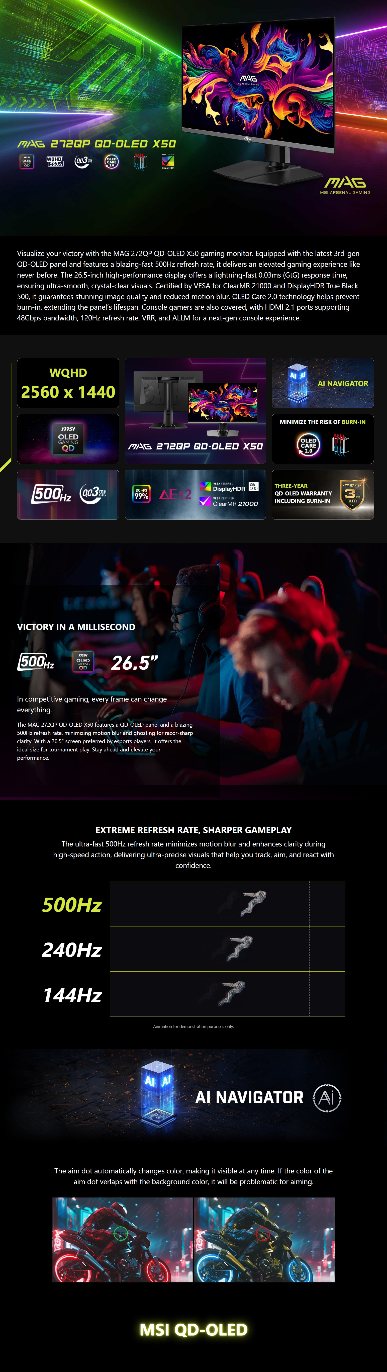 Monitors-MSI-MAG-272QP-27in-WQHD-QD-OLED-500Hz-Adaptive-Sync-Gaming-Monitor-MAG-272QP-QD-OLED-X50-1