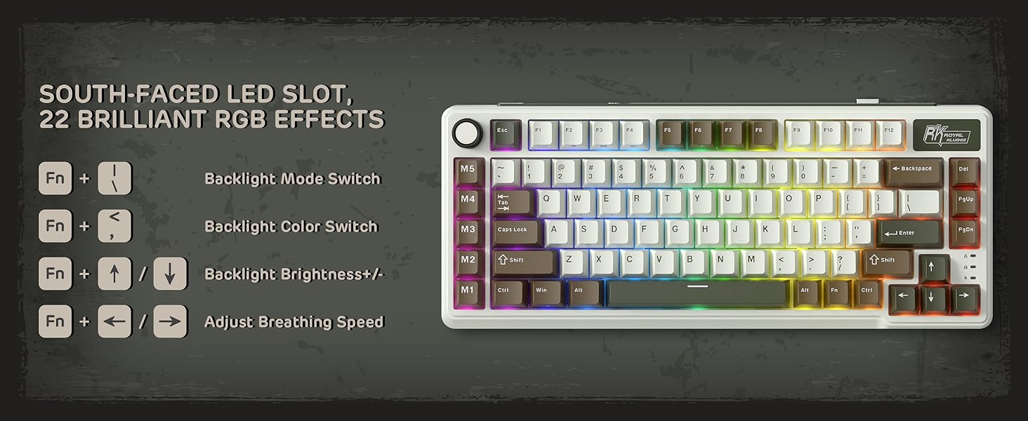 Keyboards-RK-ROYAL-KLUDGE-Mechanical-Keyboard-L75-RGB-2-4Ghz-BT-Wired-Cream-Switch-Mocha-Gray-24
