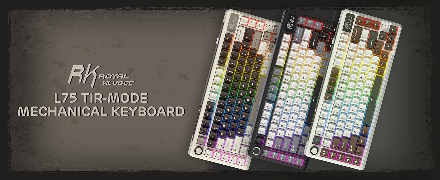 Keyboards-RK-ROYAL-KLUDGE-Mechanical-Keyboard-L75-RGB-2-4Ghz-BT-Wired-Cream-Switch-Palm-Green-15