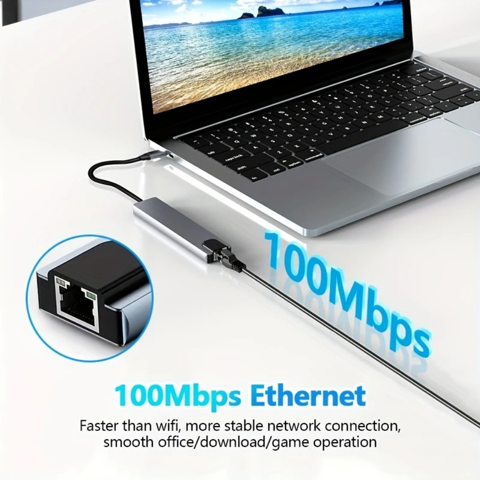 USB-Hubs-8-in-1-USB-C-Hub-4K-HDTV-Adapter-with-PD-100W-Charging-RJ45-Ethernet-SD-TF-Card-Reader-USB-2-0-3-0-Ports-for-Laptops-10