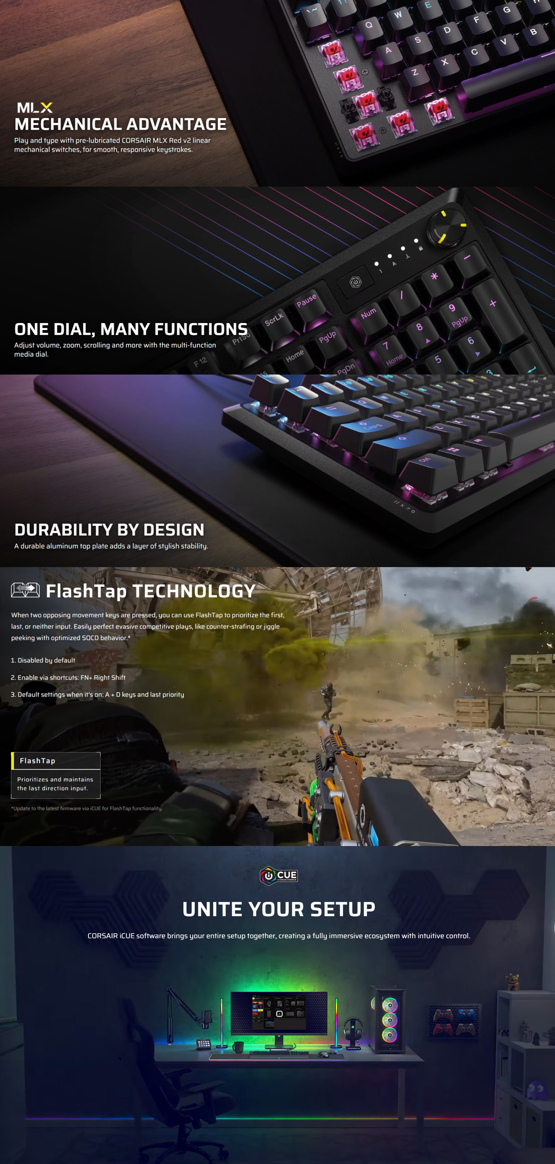 Keyboards-Corsair-K70-CORE-SE-RGB-MLX-Red-Switch-Mechanical-Gaming-Keyboard-with-Palm-Rest-White-CH-9109D1E-NA-K70RED-WHT2-PLM-1
