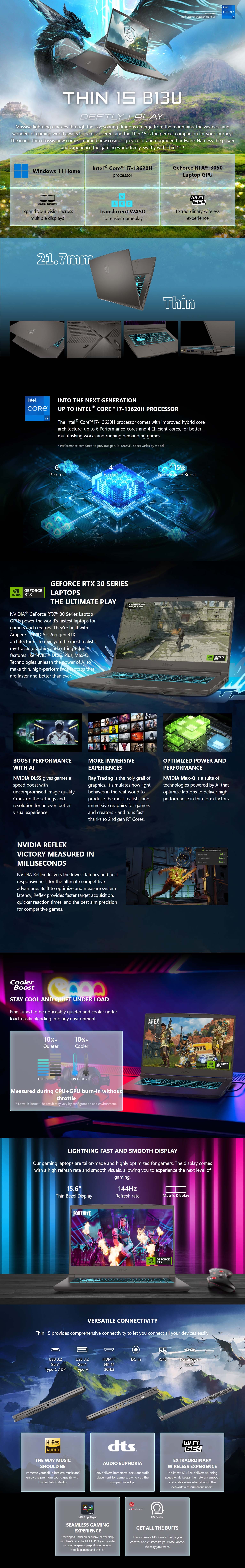 MSI-Laptops-MSI-Thin-15-B13UDX-15-6in-FHD-144Hz-Core-i7-13620H-RTX-3050-512GB-SSD-16GB-RAM-W11H-Gaming-Laptop-Thin-15-B13UDX-3070AU-1