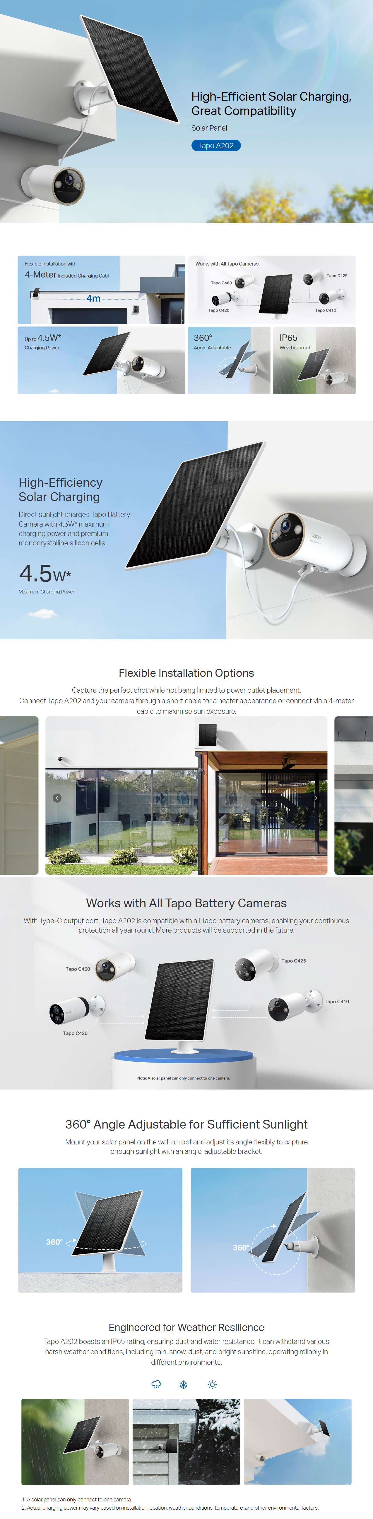 Security-Cameras-TP-Link-Tapo-4-5W-Solar-Panel-TAPO-A202-1