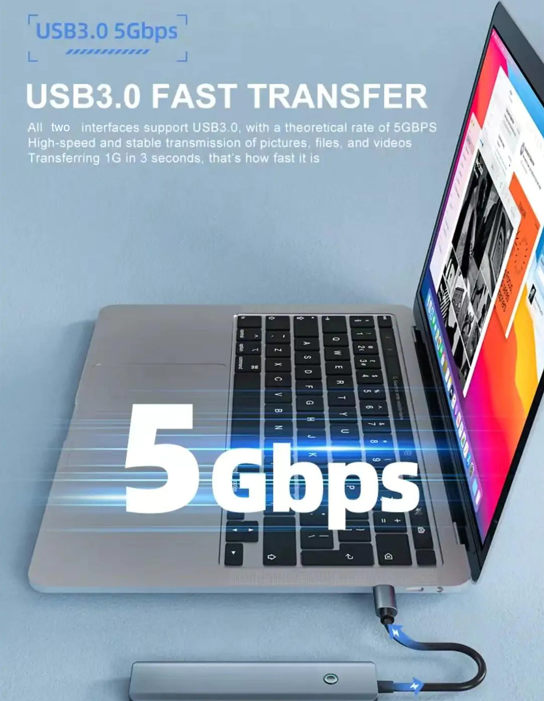 USB-Hubs-USB-C-Hub-5-in-1-Multifunctional-Docking-Station-HDMI-Adapter-Equipped-with-Screen-on-Off-Button-USB-c-to-hdmi-hub-for-laptops-Other-C-Devices-9