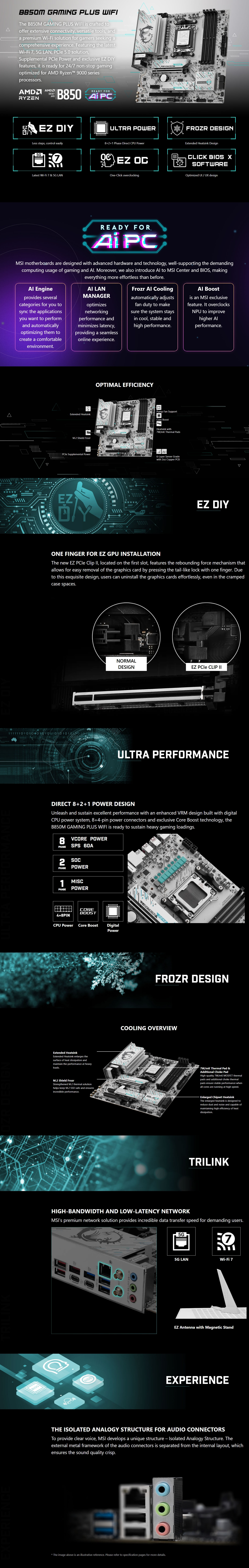 AMD-AM5-MSI-B850M-Gaming-Plus-WiFi-AM5-mATX-Motherboard-B850M-GAMING-PLUS-WIFI-1
